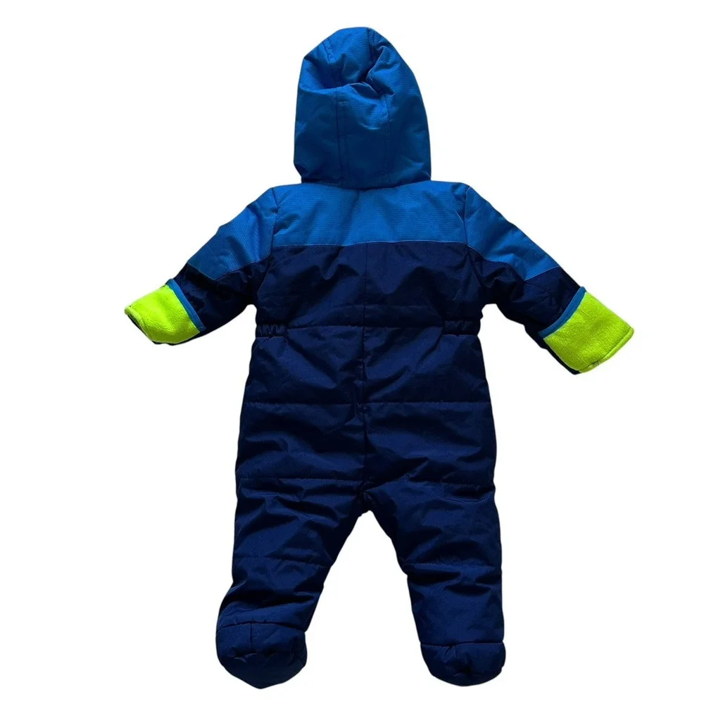 WIPPETTE KIDS Infant Snowsuit 6-9 Months Warm‎ Winter Plush Puffer Booties Glove